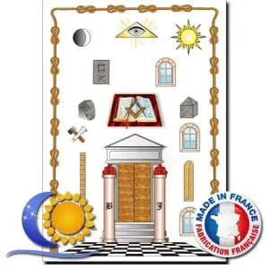 Tableau de loge 1er degré REAA