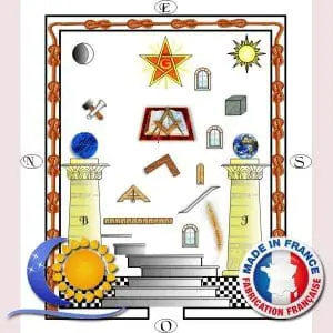 Tableau de loge 2e degré REAA