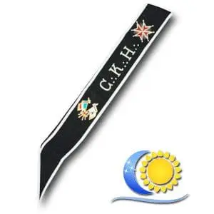REAA Cordon 30e degré CKH + croix et drapeaux Import
