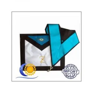 REAA pack 4e degré ( 1er modèle) Tablier+Sautoir+Bijou IMPORT