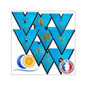 REAA Ensemble 9 sautoirs 4e degré Fabrication France