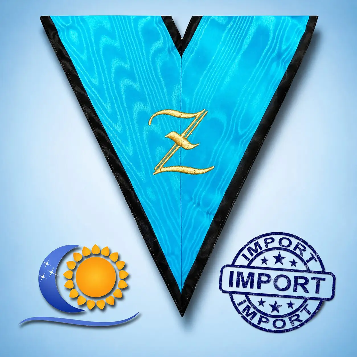 REAA Sautoir 4e Degré brodé  Import