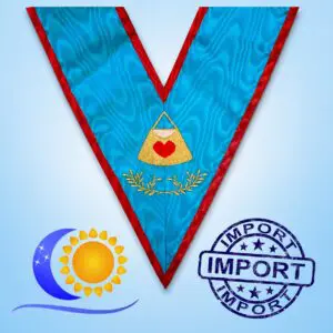 REAA Sautoir brodé fonction hospitalier Import