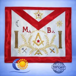 REAA Tablier de Maître grands acacias en satin – Import