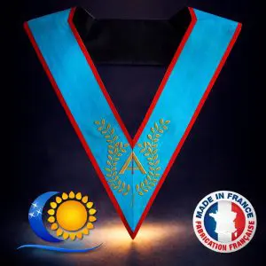 REAA Jeu de 9 sautoirs officiers serie prestige