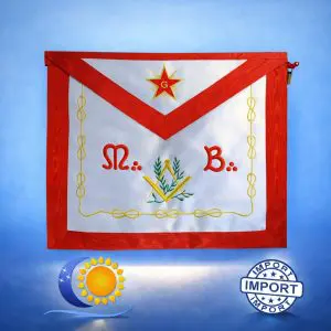 REAA Tablier de Maître modèle tradition en satin Import