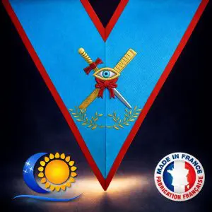 REAA Sautoir brodé fonction expert – Fabrication française L&S