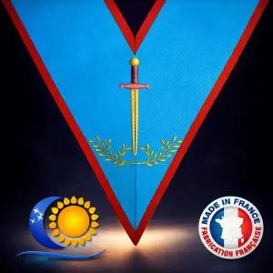 REAA Sautoir brodé fonction couvreur – Fabrication française L&S