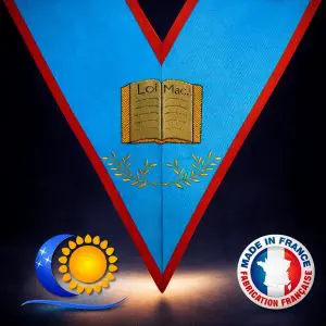 REAA Sautoir brodé fonction orateur – Fabrication française L&S