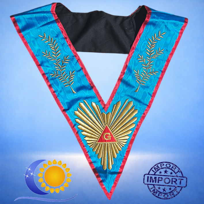 REAA Sautoir Vénérable Maitre acacias 108 feuilles – Import