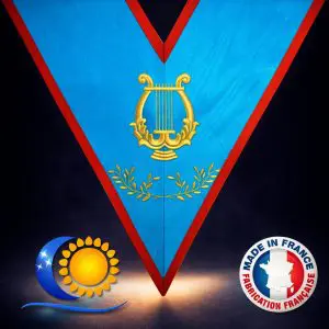 REAA Sautoir brodé fonction colonne d&rsquo;Harmonie – Fabrication française L&S