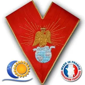 Chapitre Français 4e ordre Sautoir souverain chapitre GODF