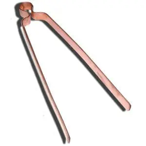 Pince pour charbons ardents