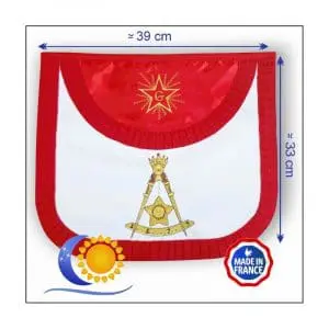 Chapitre Français 2e ordre Tablier fabric. française