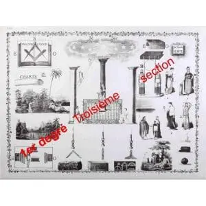 Planche de grade rite York 1er 3