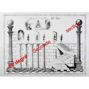 Planche de grade rite York 2e 2e sec