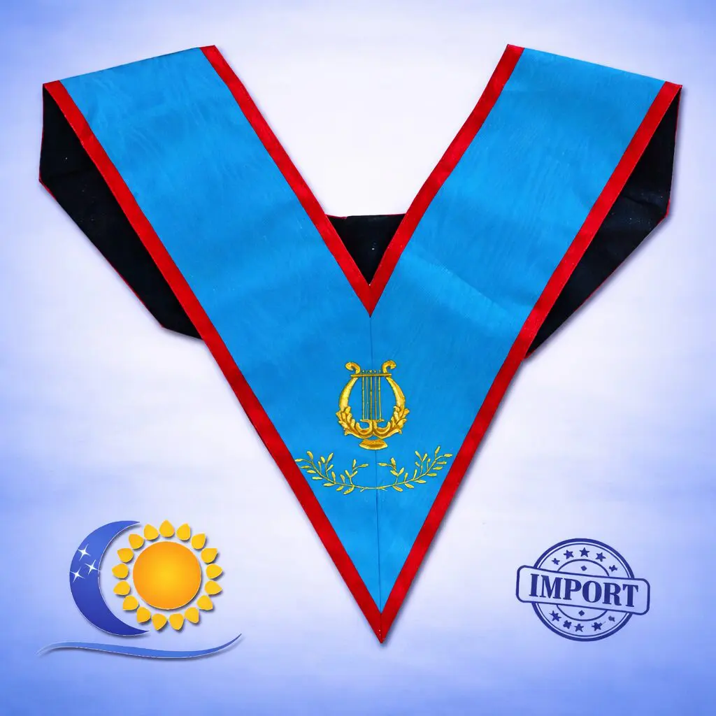 REAA sautoir brodé fonction colonne d&rsquo;harmonie Import