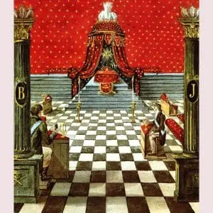 Poster Loge Ecossaise