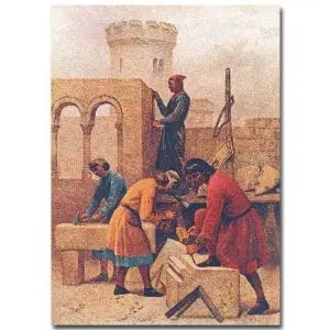 Poster Tailleurs de pierre