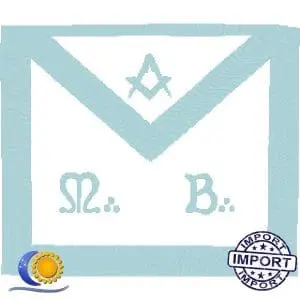 RF Tablier de Maitre MB compas equerre simili Import